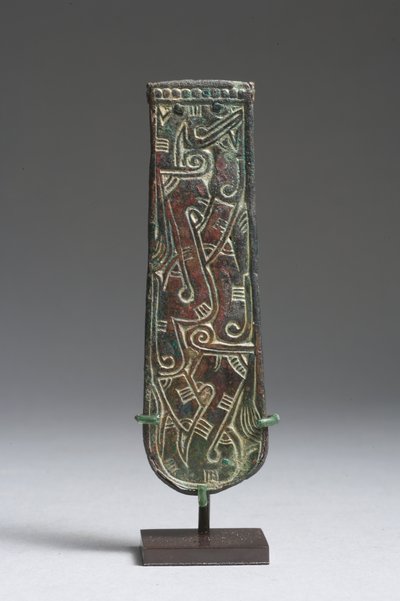 Bout de sangle langobardique (bronze) - Germanic
